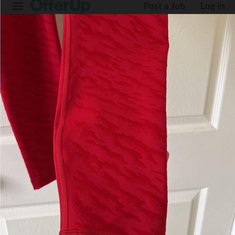 NWT Lululemon Wunder Under HR MSRP $118 Tight 25” Lunar Red (VERY RARE) Size 4 - Picture 7 of 8